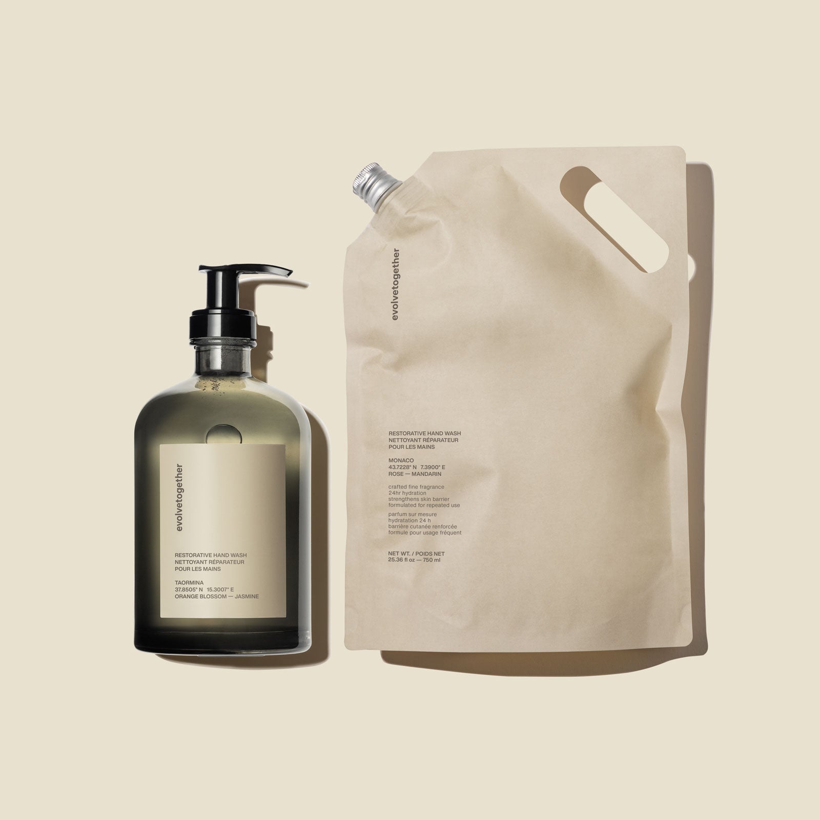 monaco - restorative hand wash starter set