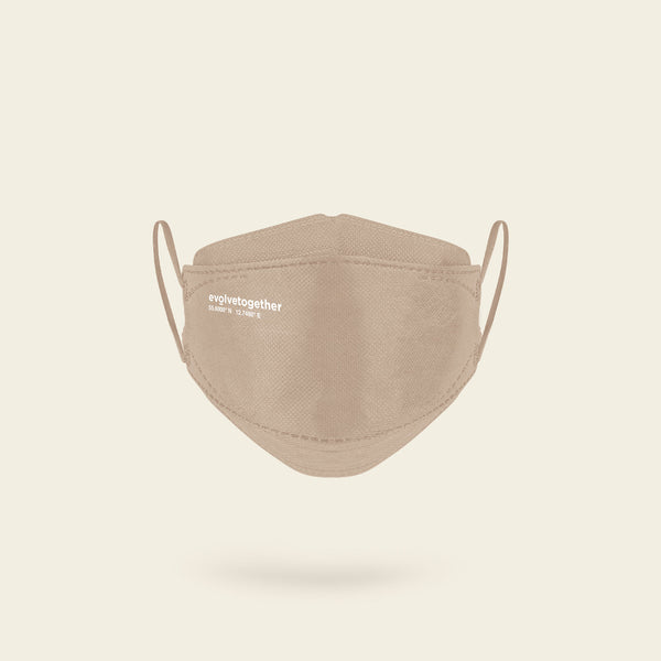 copenhagen - 5 khaki KN95 masks