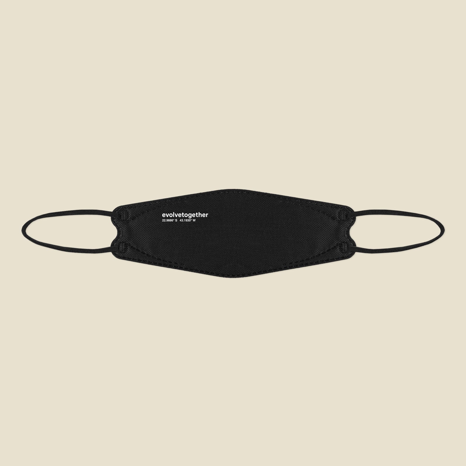 ★evolvetogether★KN95 Masks 5pcs x 12set★Navy (有名芸能人) rio de janeiro - 5 kids black KN95 masks – evolvetogether