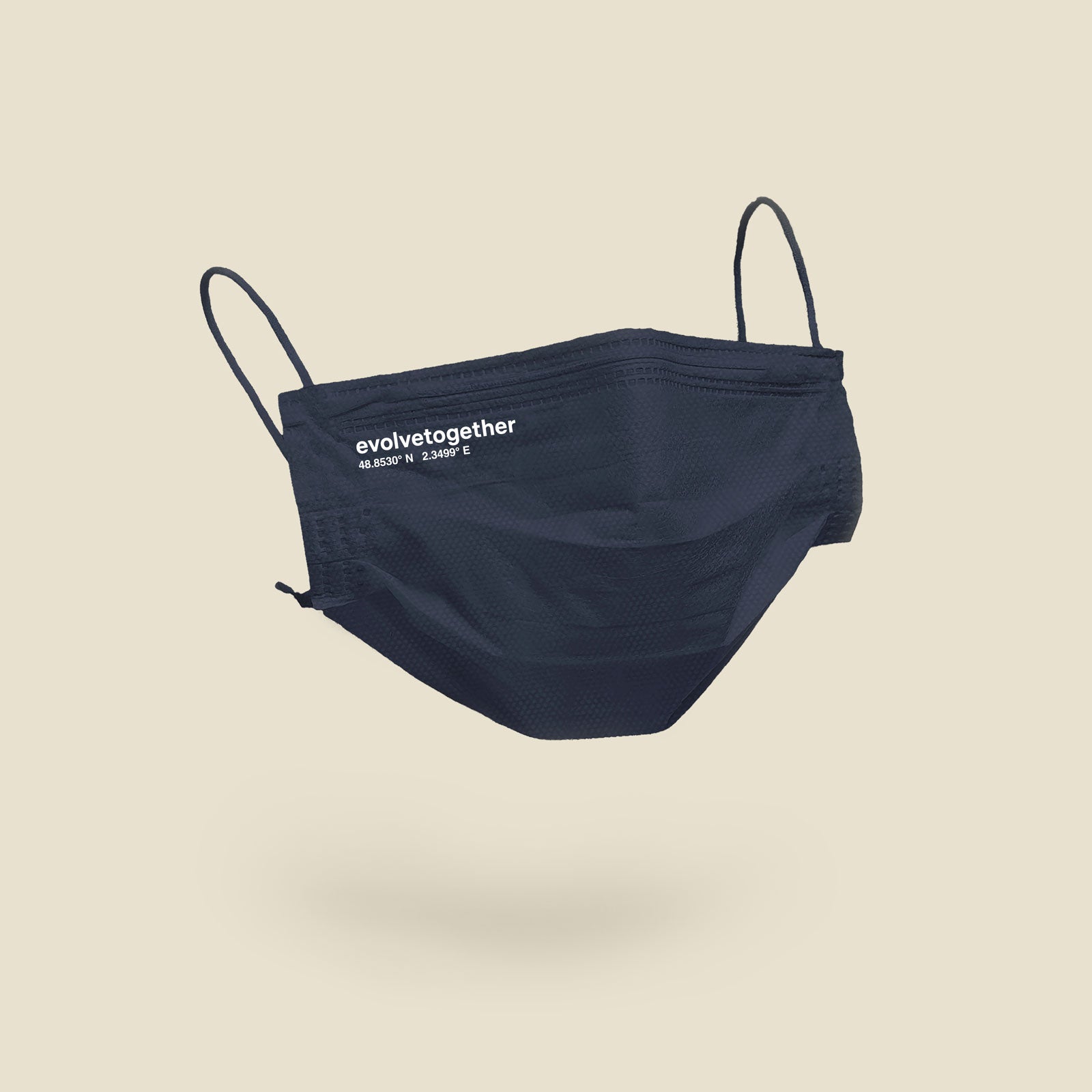 evolvetogether イヴォルブトゥギャザー　マスク　30枚　ネイビー paris - 30 navy face masks – evolvetogether