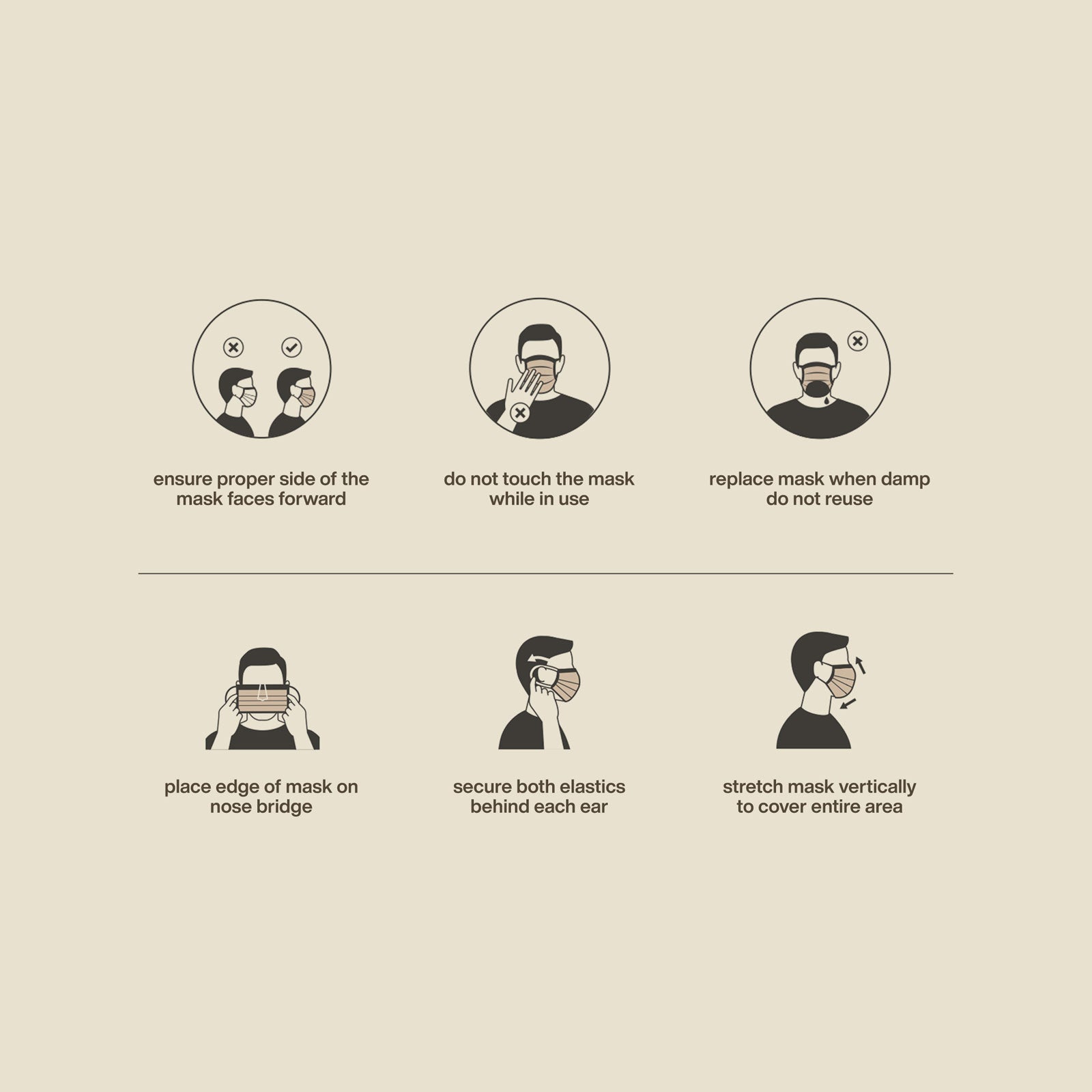 evolvetogether 【未開封】白　30 face masks pack milan - 30 black face masks – evolvetogether