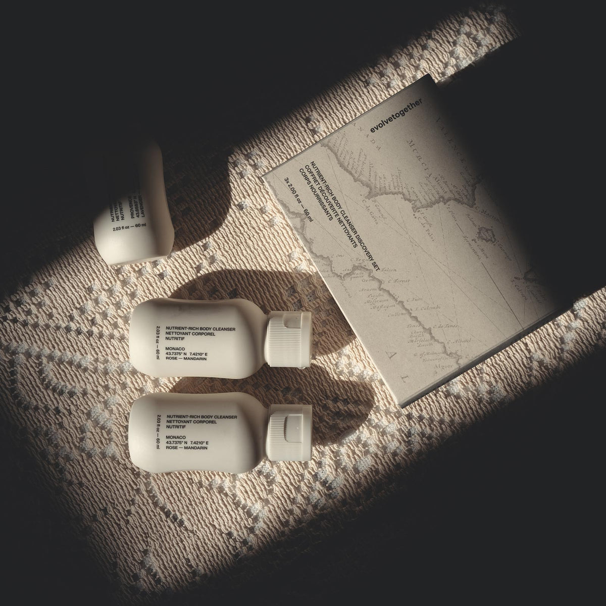 body cleanser discovery set