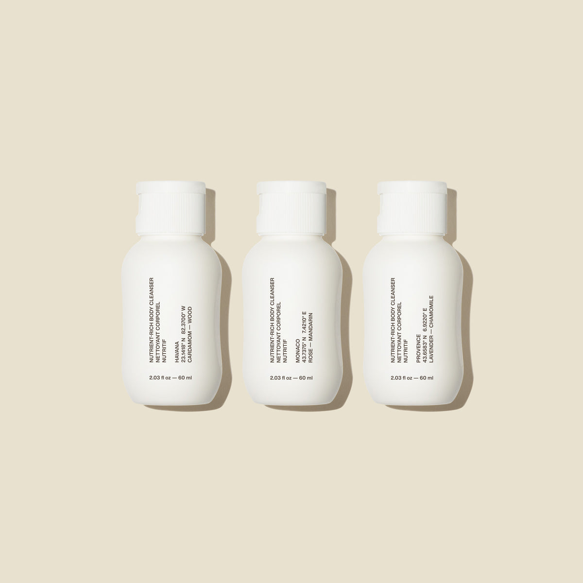 body cleanser discovery set