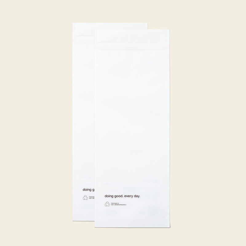 glacier bay - 64 tall biodegradable bags (2-pack)